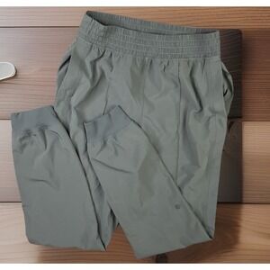 Lululemon Wandered Joggers Pants HR Lightweight Sage Green LW5CEVS Women‎ Sz 4